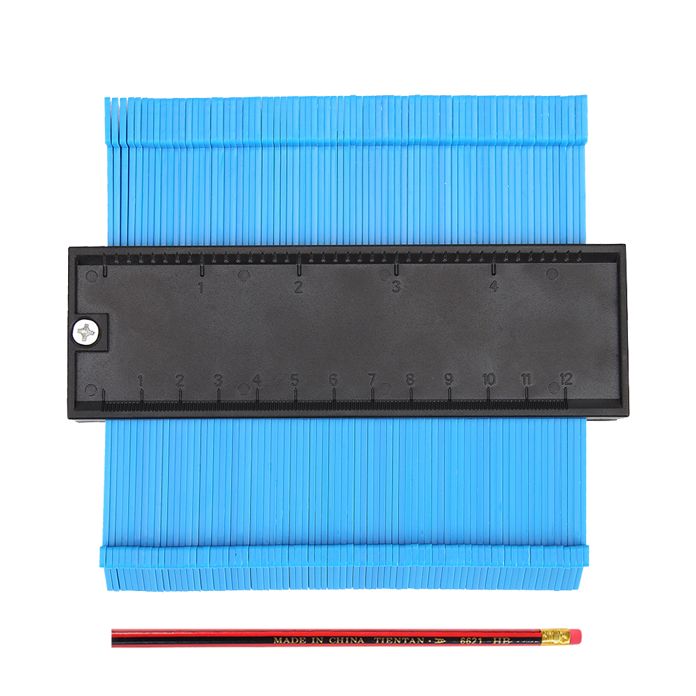 Woodwork Ruler Profile Duplication Gauge Contour Template Wood Marking Tool, Blue, 501 Original
Woodwork Ruler Profile Duplication Gauge Contour Template Wood Marking Tool, Blue, 501 Original