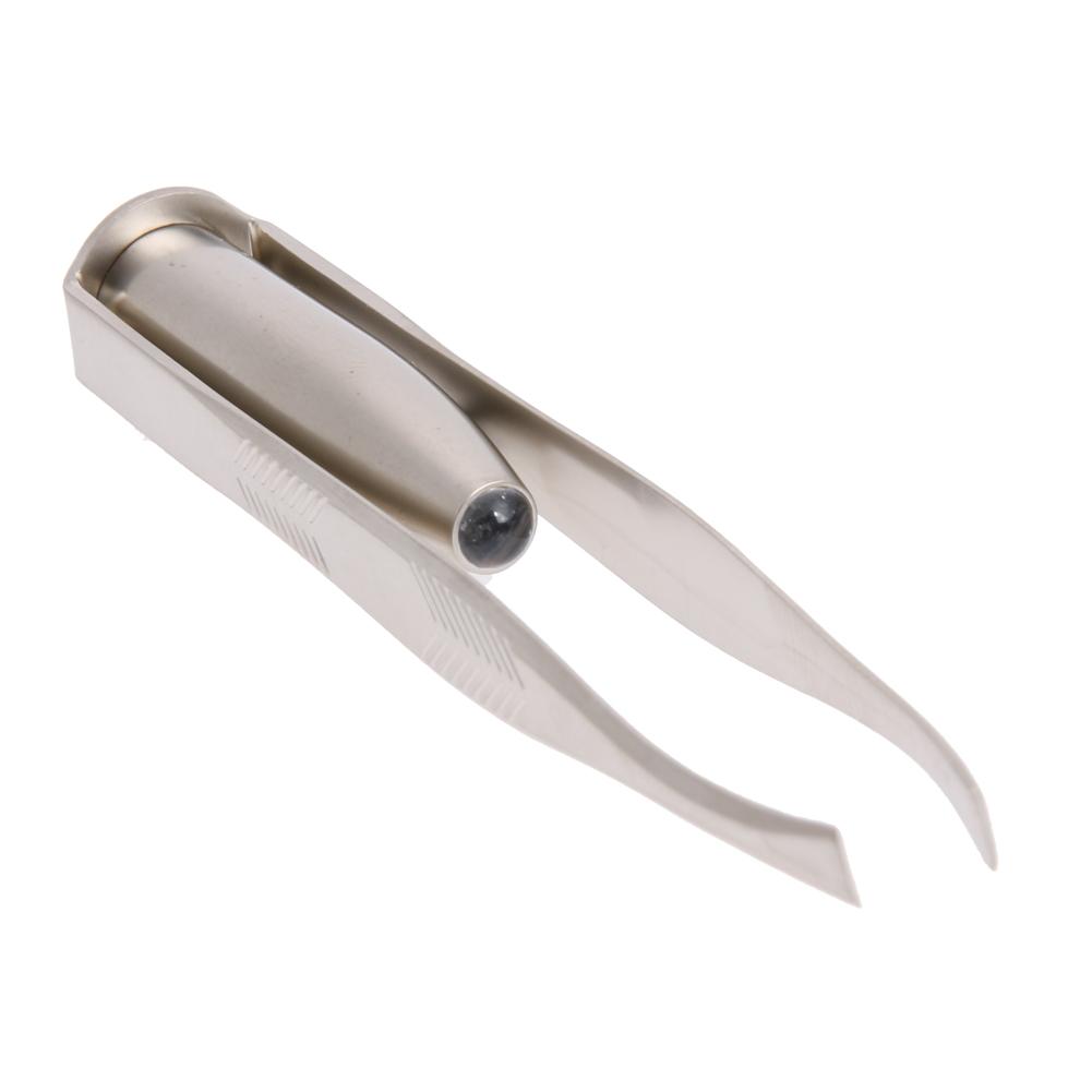 10pcs LED Light Stainless Steel Eyebrow Clamps Tweezers Hair Removal Tool, 501 Original
10pcs LED Light Stainless Steel Eyebrow Clamps Tweezers Hair Removal Tool, 501 Original