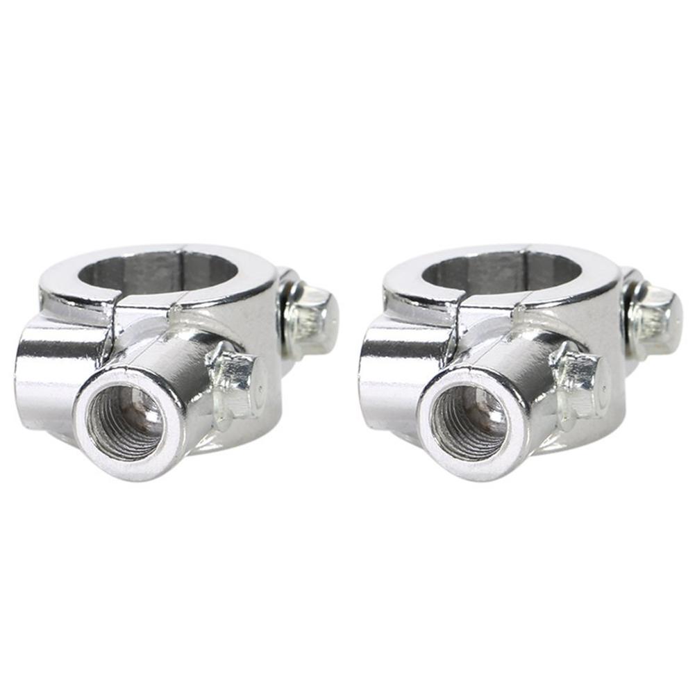 2pcs Universal Motorcycle Handlebar Mirror Mount 10mm 7/8in Aluminum Clamp, 501 Original
2pcs Universal Motorcycle Handlebar Mirror Mount 10mm 7/8in Aluminum Clamp, 501 Original