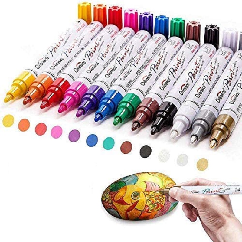 12pcs/Lot Markers Paints Pens DIY Art Writing for Paper Stone Glass Wall, 501 Original
12pcs/Lot Markers Paints Pens DIY Art Writing for Paper Stone Glass Wall, 501 Original