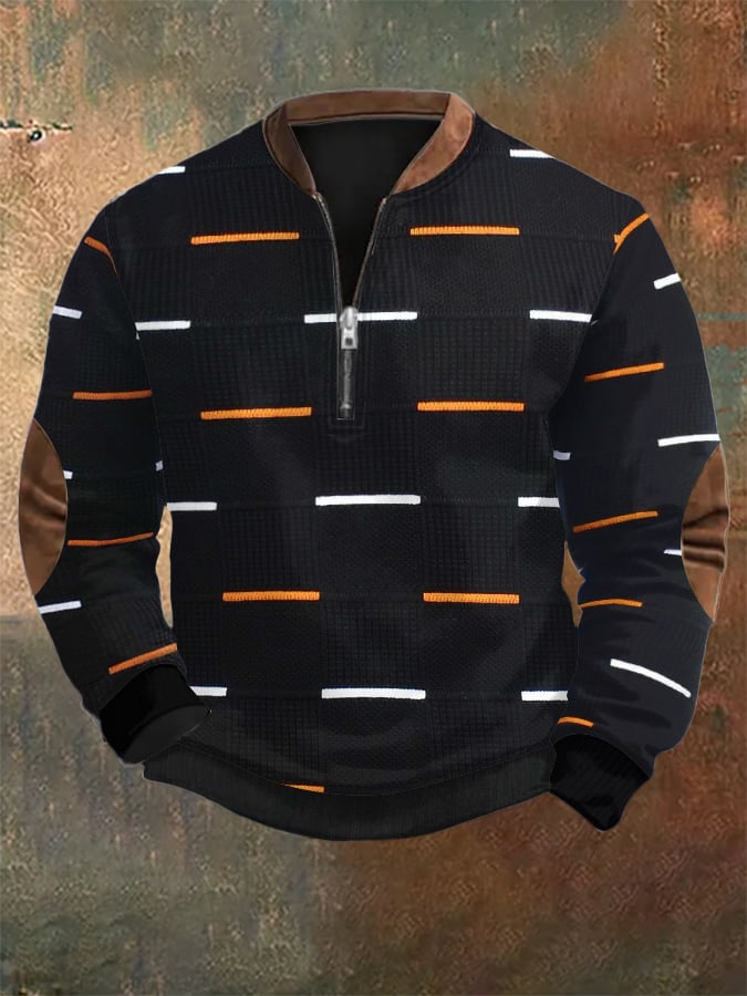 Vintage Western Print Sweatshirt