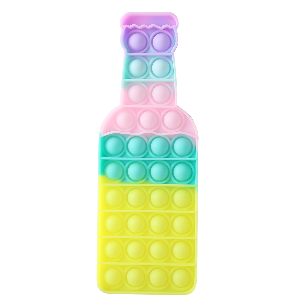 Wine Bottle Macaroon Anti-Stress Decompression Push Bubble Fingertip Toy, 501 Original
Wine Bottle Macaroon Anti-Stress Decompression Push Bubble Fingertip Toy, 501 Original
