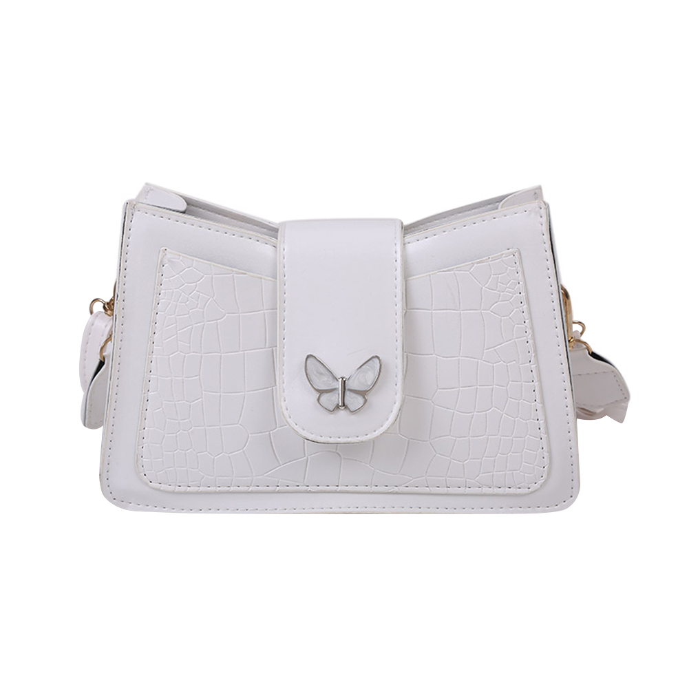 Alligator PU Crossbody Bag Butterfly Woven Strap Shoulder Handbags, White, 501 Original
Alligator PU Crossbody Bag Butterfly Woven Strap Shoulder Handbags, White, 501 Original