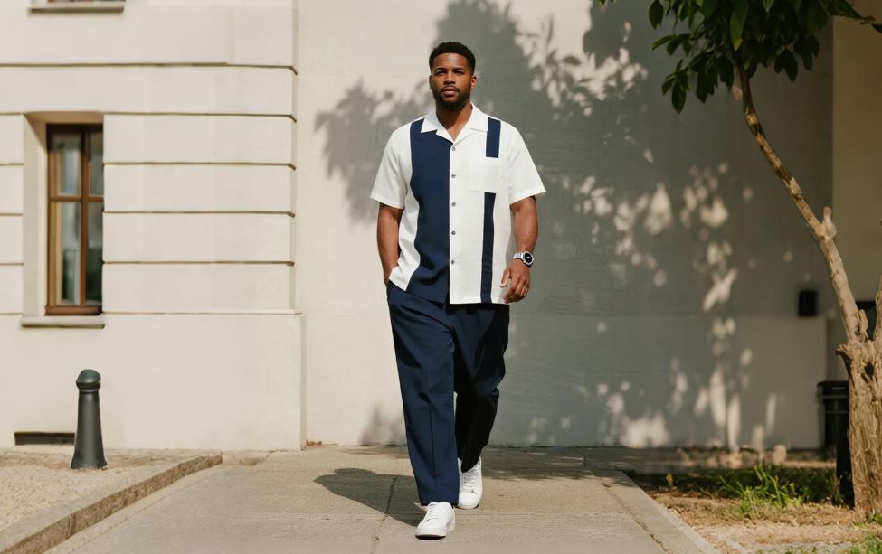 men's big and tall 2-piece sets for travel