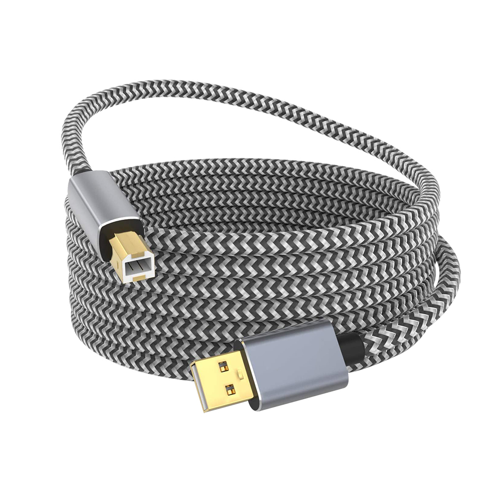 Printer Cable USB 2.0 Type A Male to Type B Male for Printer Scanner, 8m, 501 Original
Printer Cable USB 2.0 Type A Male to Type B Male for Printer Scanner, 8m, 501 Original