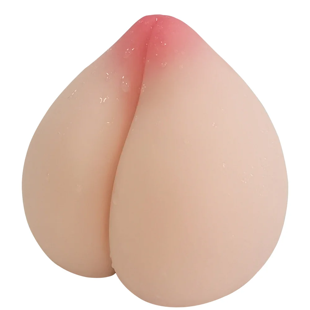 Peach 2-in-1 Breast Anal Male Masturbator - Rose Toy