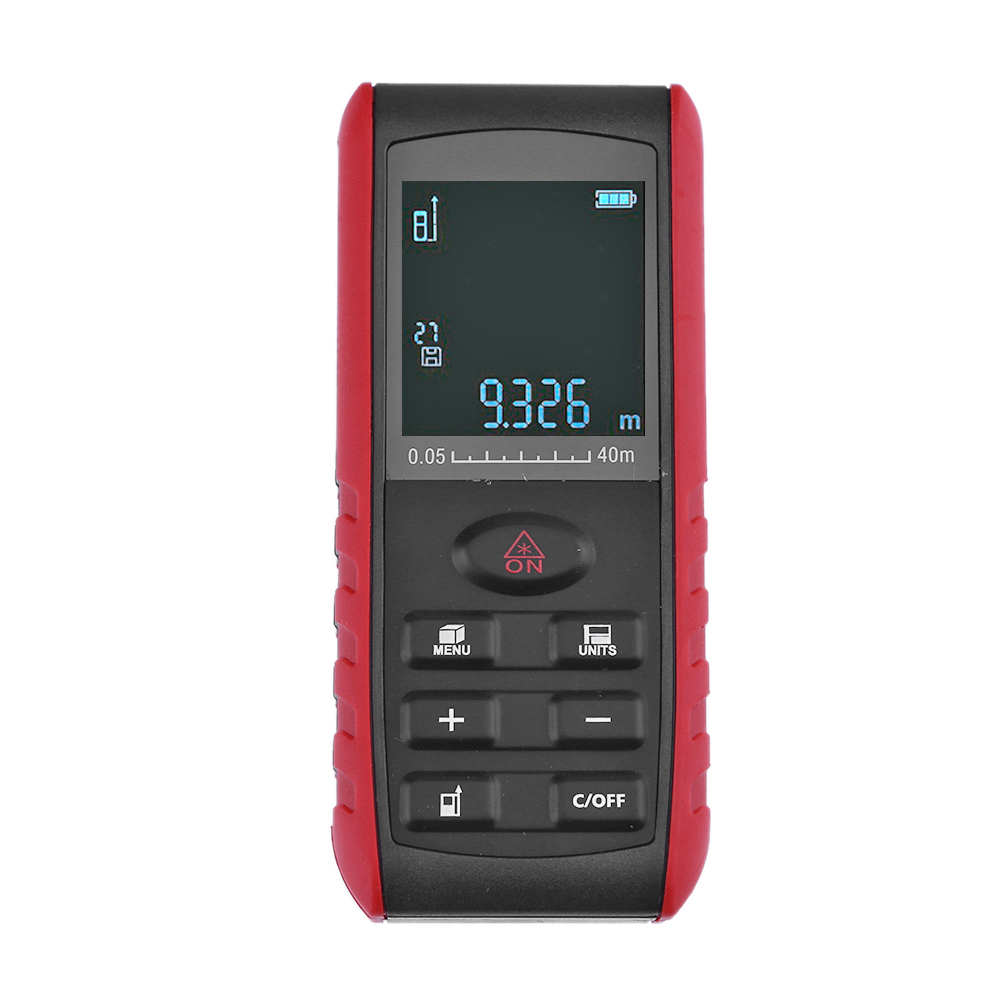 KXL-E40 40m Digital Waterproof Laser Distance Meter Handheld Rangefinder, 501 Original
KXL-E40 40m Digital Waterproof Laser Distance Meter Handheld Rangefinder, 501 Original