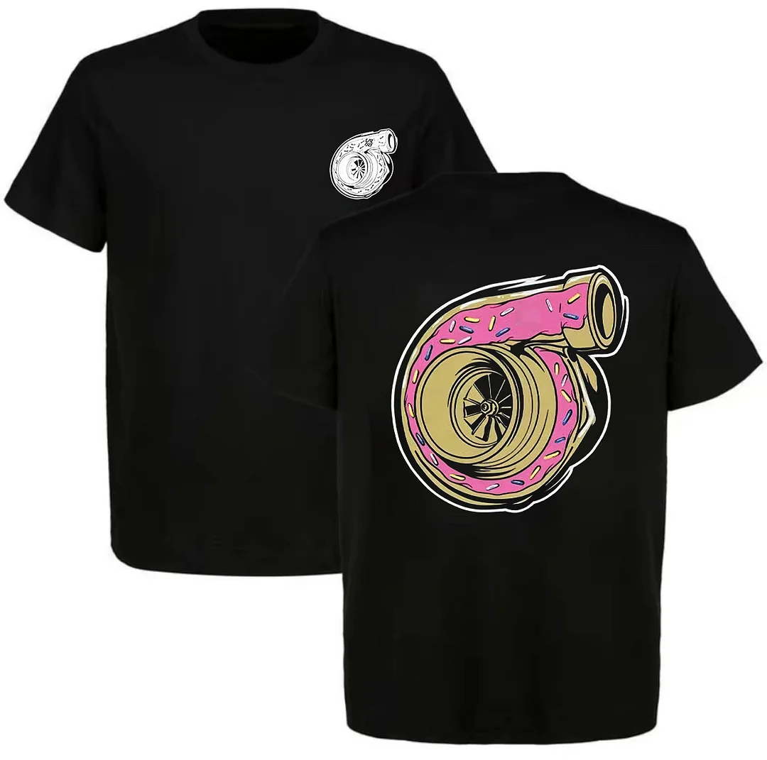 Donut Turbo Printed Unisex Oversized T-shirt - Devcarry
