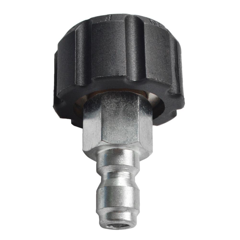 1/4 Quick Connect Male to M22 14 15 Female Adapter for Pressure Washer, 3/8, 501 Original
1/4 Quick Connect Male to M22 14 15 Female Adapter for Pressure Washer, 3/8, 501 Original