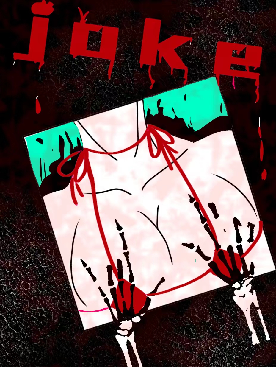 JOKE AND BIKINI LADY