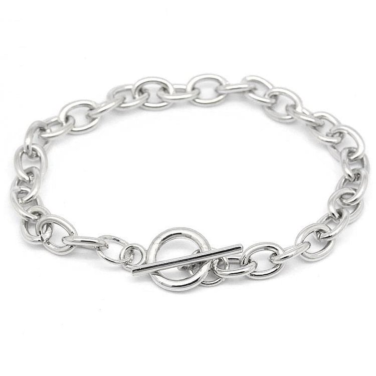 YOY-Fashion Alloy Toggle Clasp Bracelets