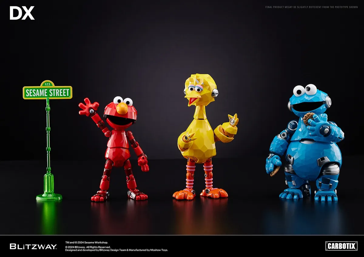 Blitzway Studio - Carbotix Sesame Street Elmo Big Bird Cookie