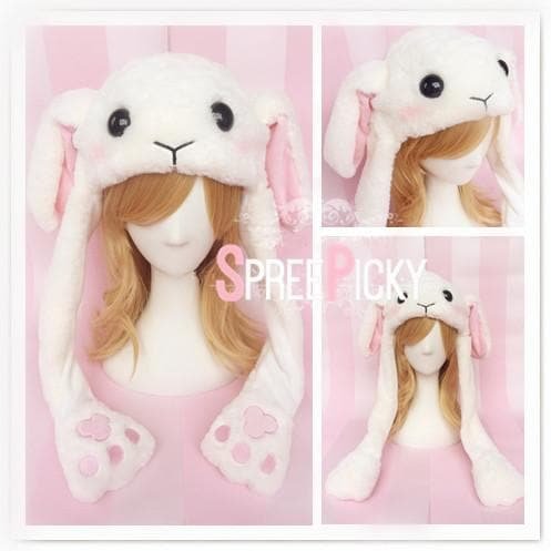 Fluffy Lolita Rabbit Ears Hat SP1711117