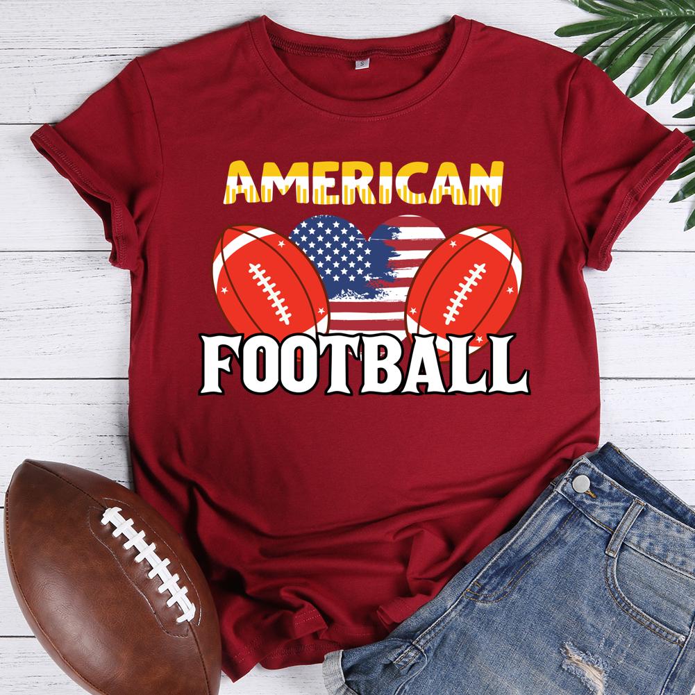 American Football Round Neck T-shirt-0019649-Guru-buzz