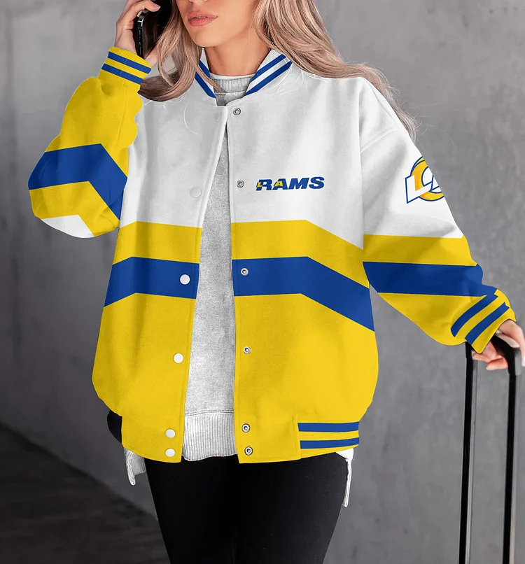 Los Angeles Rams Women Limited Edition Full-Snap Casual Jacket