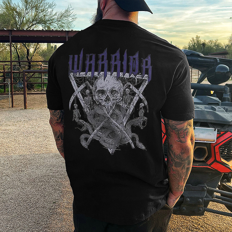 Livereid Warrior Printed Men's T-shirt - Livereid