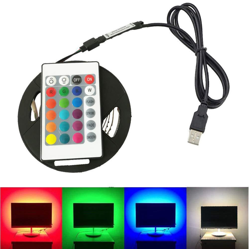 SMD 5050 USB LED Strip IP65 Waterproof RGB Flexible Tape-Night Light, 3m, 501 Original
SMD 5050 USB LED Strip IP65 Waterproof RGB Flexible Tape-Night Light, 3m, 501 Original
