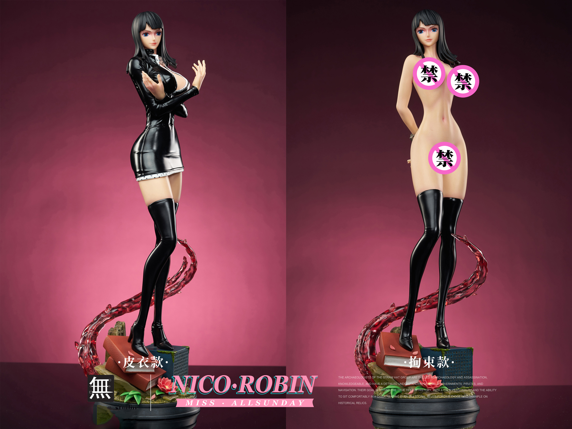 1/6 & 1/4 Scale Enies Lobby Arc Nico Robin - ONE PIECE Resin Statue -  Anonymous Studios