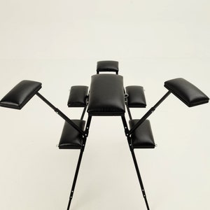 leg restraints for a bdsm bench