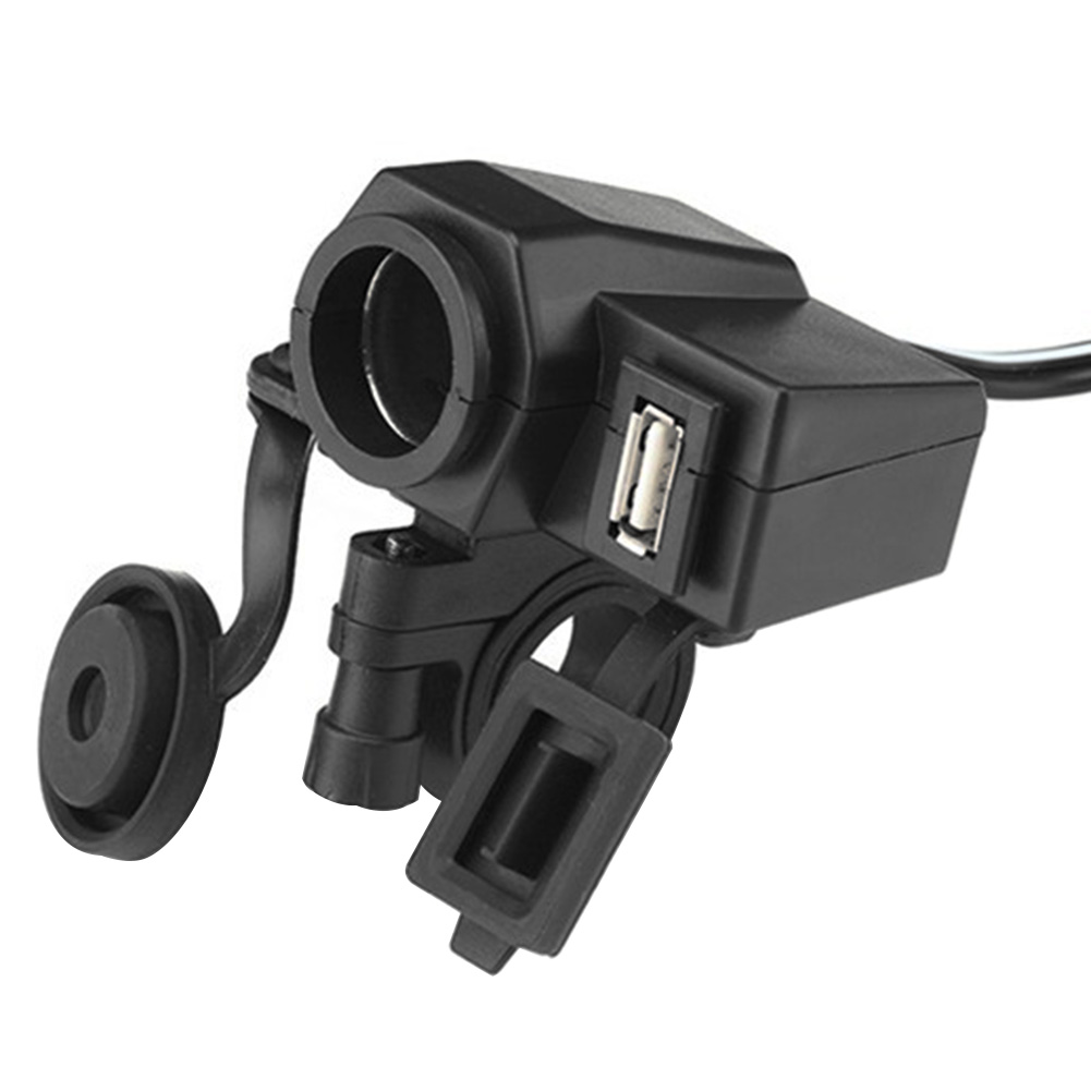 2.1A Waterproof Motorcycle Handlebar USB Charger Cigarette Lighter Socket, 501 Original
2.1A Waterproof Motorcycle Handlebar USB Charger Cigarette Lighter Socket, 501 Original