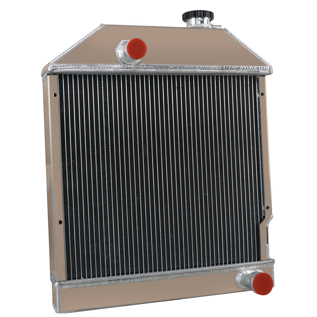 Alloyworks E9NN8005 4 Row Radiator Ford Holland Tractor 250C,260C,3230,3430,3930,4130,4630