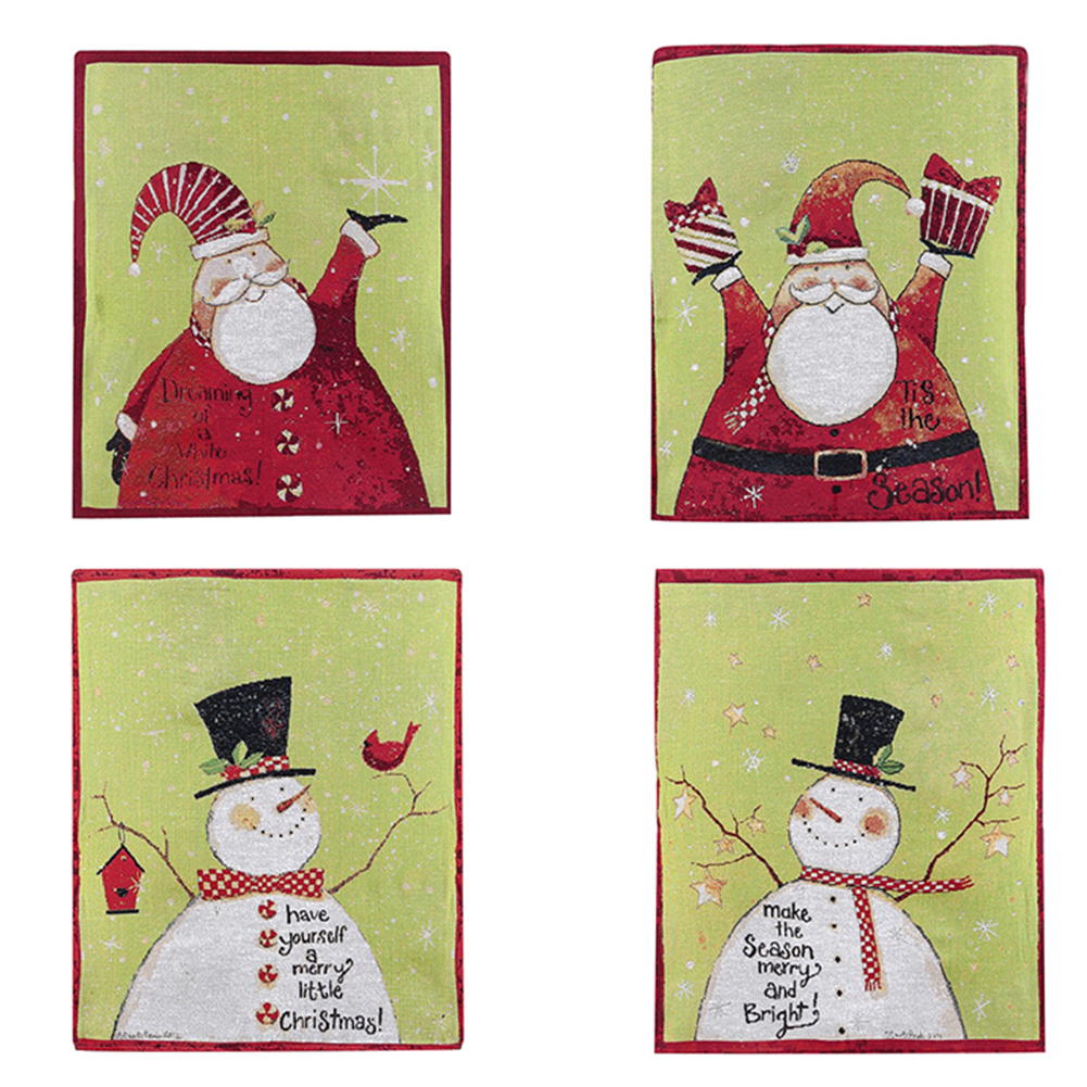 Retro Christmas Chair Cover Chair Back Cover Festival Decoration for Dinner, 501 Original
Retro Christmas Chair Cover Chair Back Cover Festival Decoration for Dinner, 501 Original