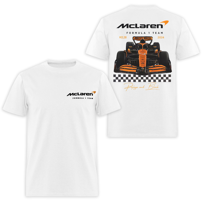 Mclaren Formula 1 Team Printed Men's T-shirt - Devcarry