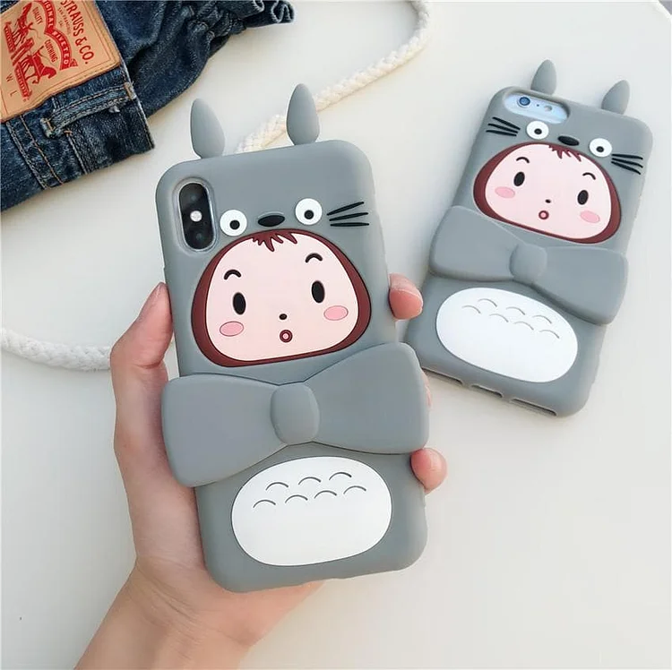 Kawaii Totoro Girl Phone Case SP13763