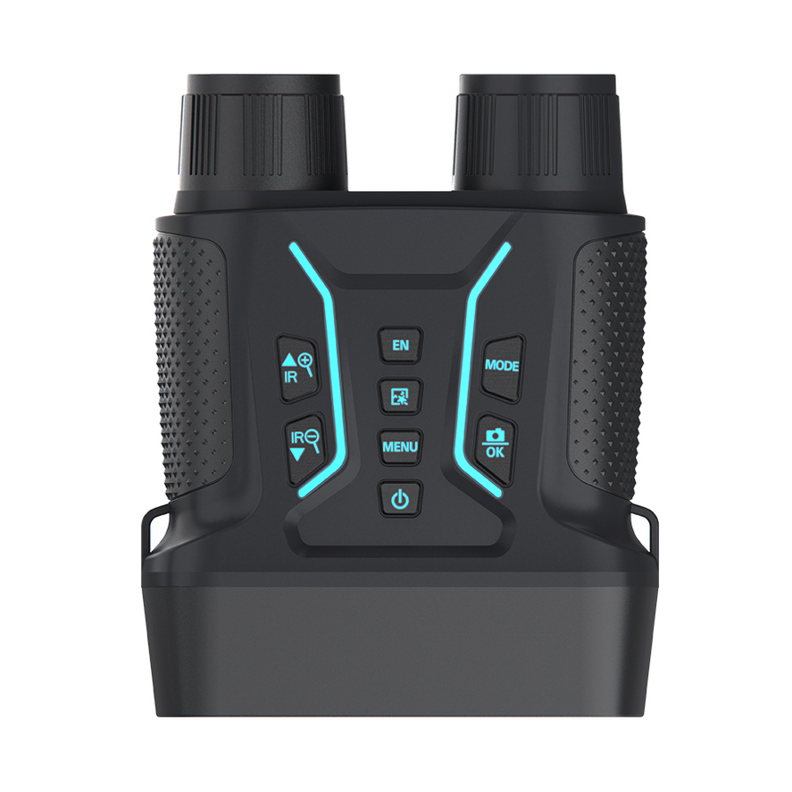 BekinTek Full Color 4K Night Vision Binoculars Rechargeable Digital Telescope Infrared Night View NVG Goggles 400m Full Dark Observing Starlight Sensor 7x IR 8x Zoom 4.5 Inches Large HD Screen 4K Video 36M Photo 4 Color Effect Support 360P ENV 7