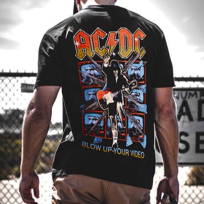 Punk Rock Character Print Men's Fashion T-Shirt