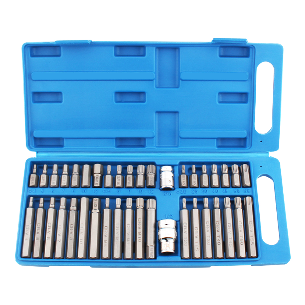 40 in 1 Electric Screwdriver Bit Set Hex Torx Bits for Automotive Repair, 501 Original
40 in 1 Electric Screwdriver Bit Set Hex Torx Bits for Automotive Repair, 501 Original