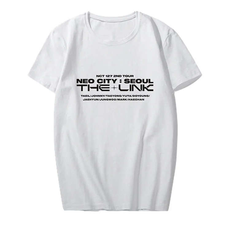 NCT 127 NEO CITY THE LINK Print T-shirt