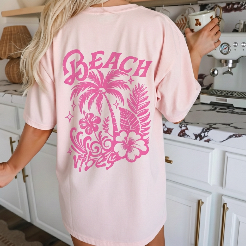 thesupersurf Women's Surf Vibe Printed T-shirt
