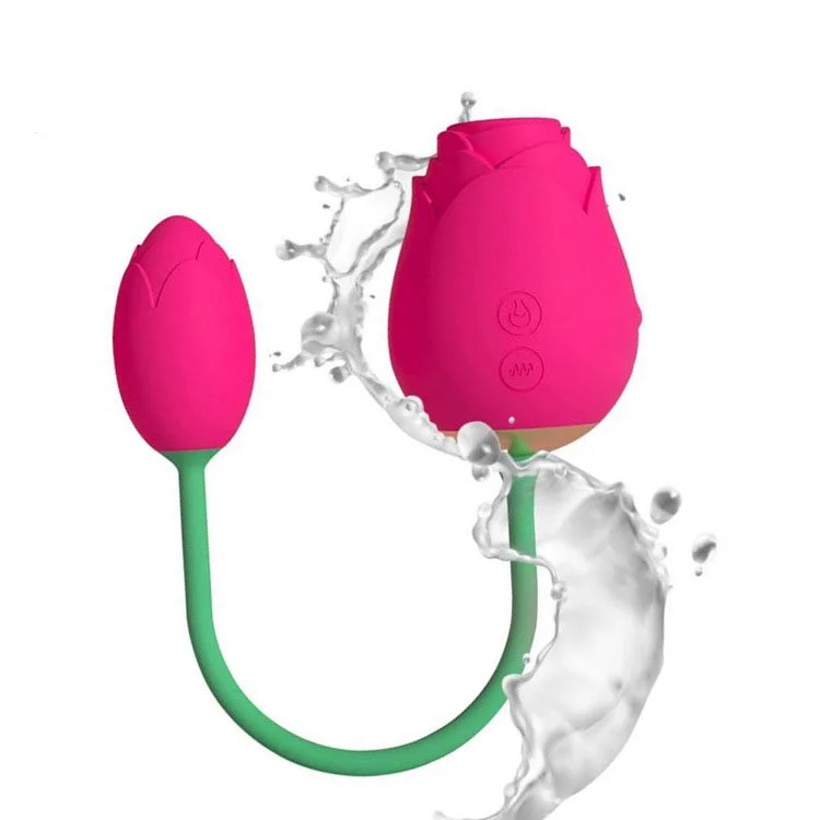 Roses suck tongue lick clitoris sex toy