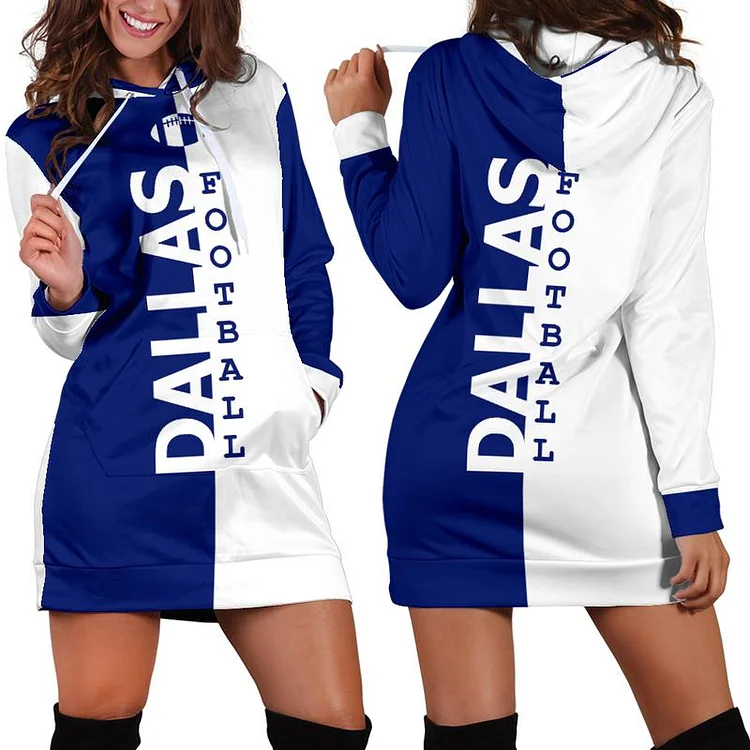 Dallas Cowboys Women's Hoodie Dress