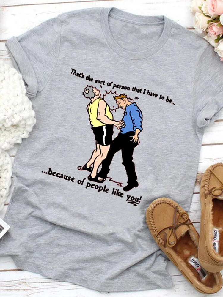 Bestdealfriday Because Of People Like You Hoodie T-Shirt