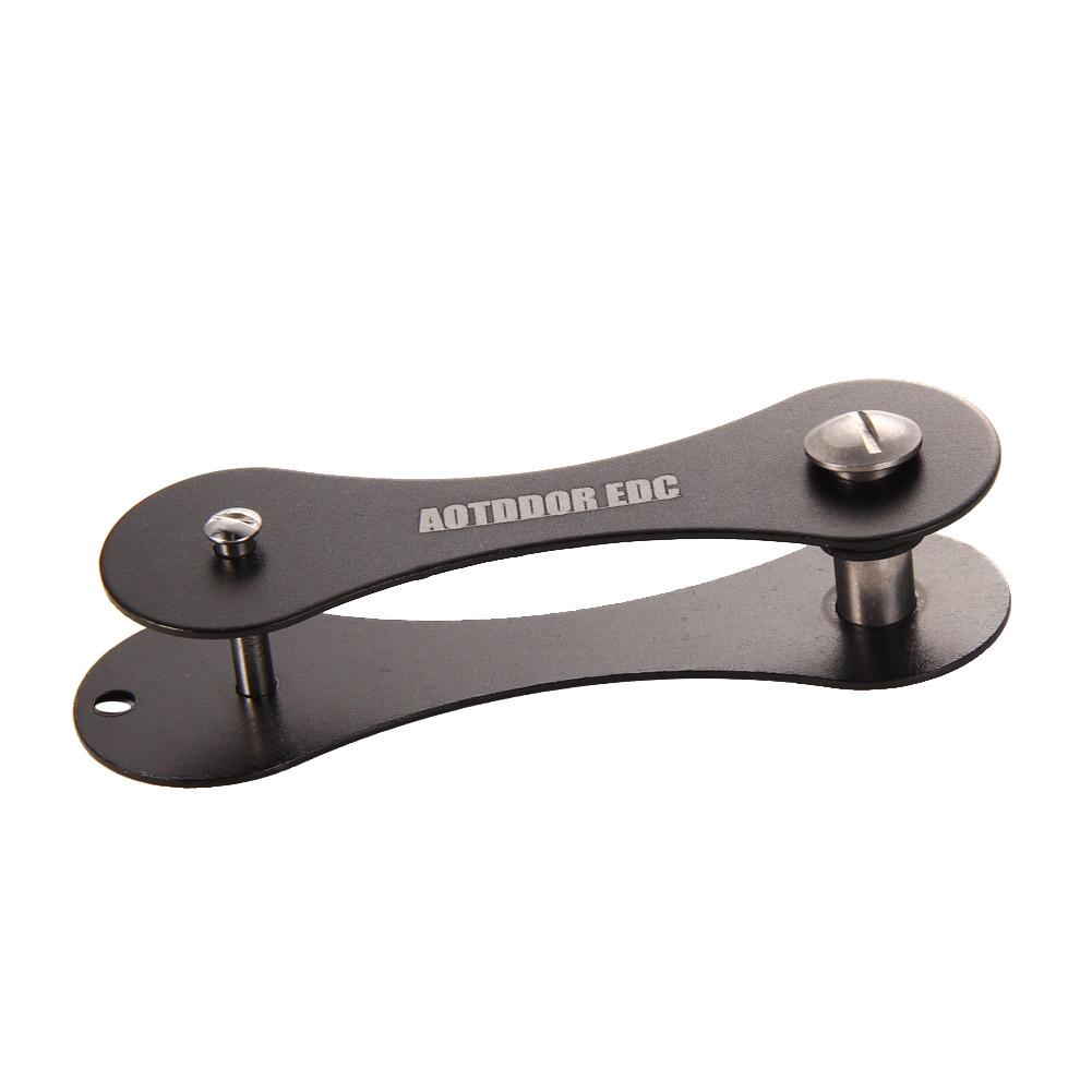 Hard Oxide Aluminum Key Holder Organizer Folder EDC Pocket Tool black, 黑色, 501 Original
Hard Oxide Aluminum Key Holder Organizer Folder EDC Pocket Tool black, 黑色, 501 Original
