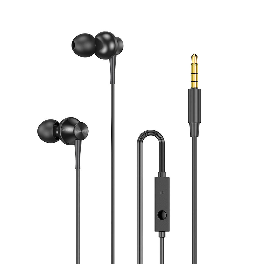 AWEI PC-1 Wired In Ear Earbuds with Built-in Mic Inline Control 3.5mm Jack, 501 Original
AWEI PC-1 Wired In Ear Earbuds with Built-in Mic Inline Control 3.5mm Jack, 501 Original