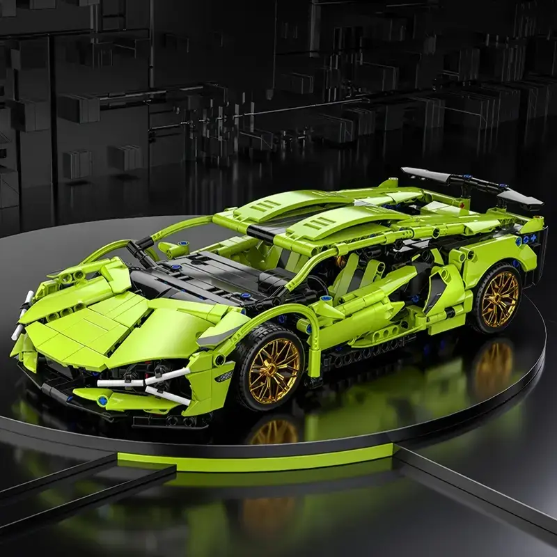Limited Edition Supercar Building Blocks | Premium ABS Plastic