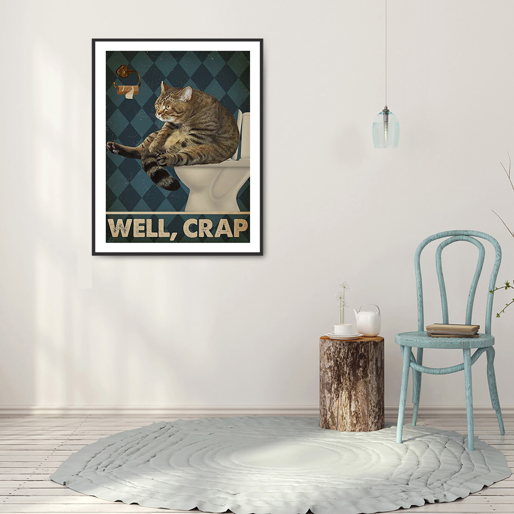 (Multi-Size) Retro Black Cat Poster - Round/Square Drill Diamond Painting, Square diamond 30*40cm, 501 Original
(Multi-Size) Retro Black Cat Poster - Round/Square Drill Diamond Painting, Square diamond 30*40cm, 501 Original