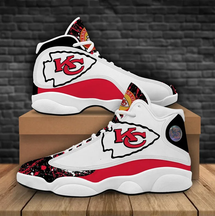 Kansas City Chiefs Printed Unisex Basketball Shoes