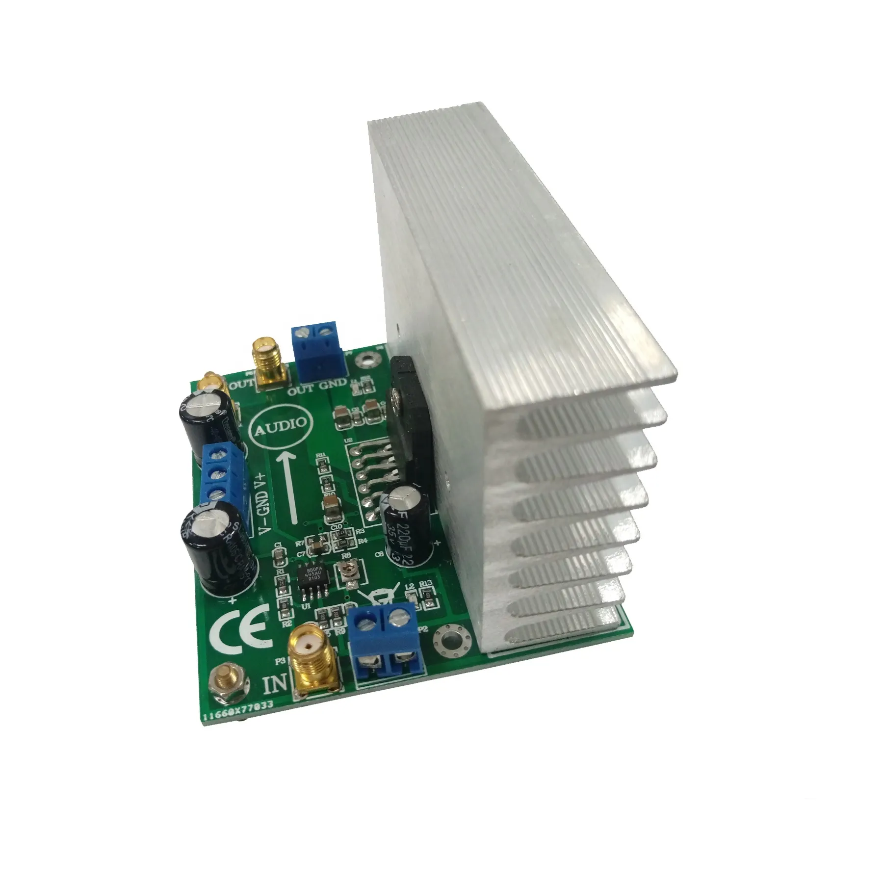 LM3886 low distortion 68W high-power audio amplifier integrated circuit automatic anti-switching music amplifier board