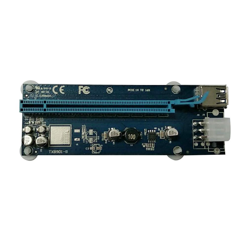 6 Pin PCI Express Riser Card 1X to 16X Extender USB 3.0 Cable for BTC Miner-197680, 501 Original
6 Pin PCI Express Riser Card 1X to 16X Extender USB 3.0 Cable for BTC Miner-197680, 501 Original