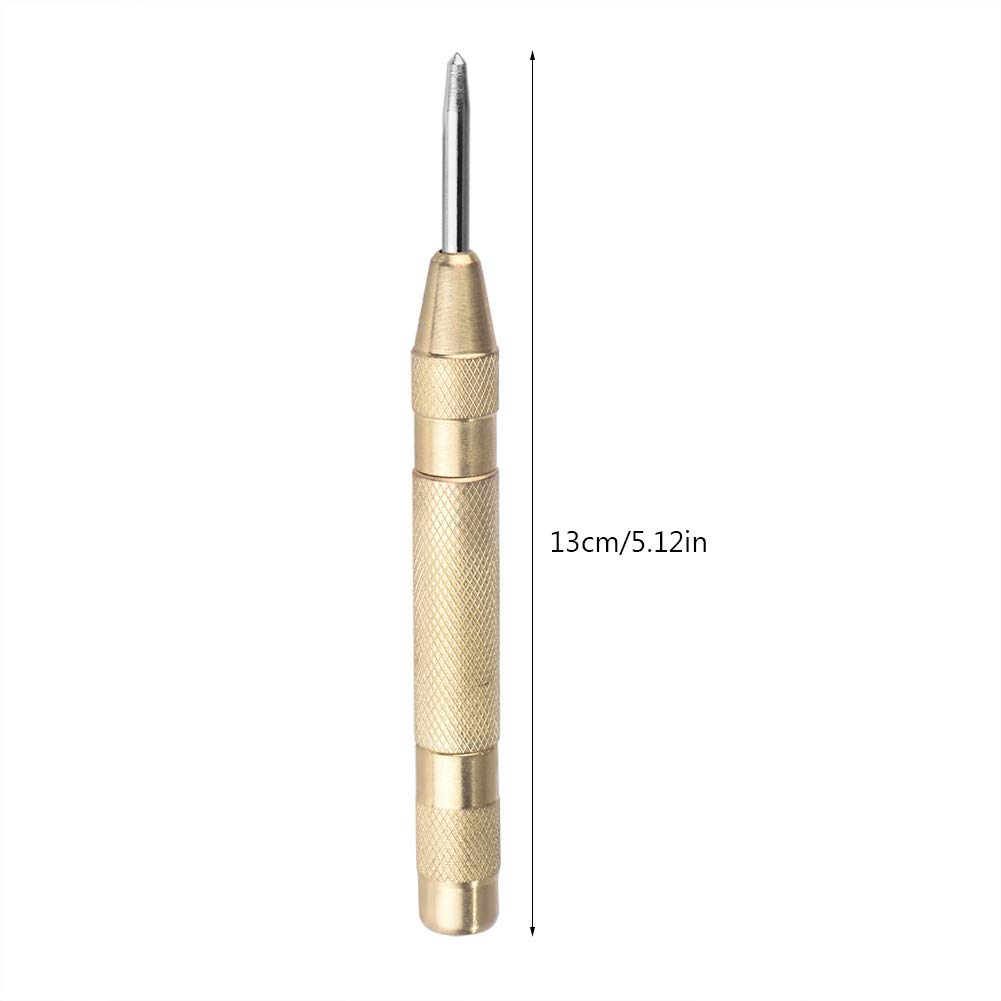 Spring Loaded Drill Punch Tool, Brass Window Punch Tool, Fixed Point