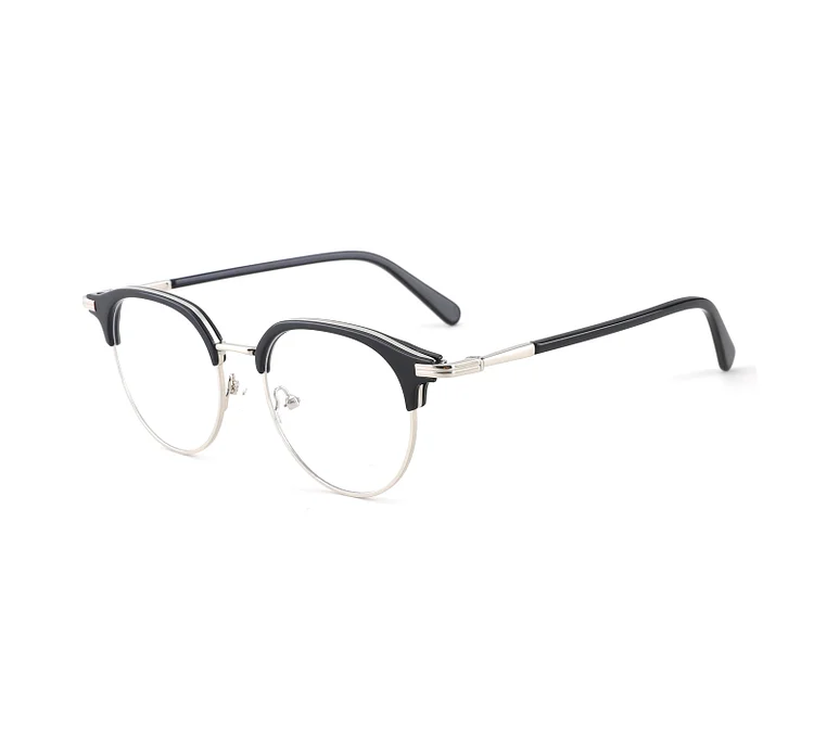 35044 High End Metal Acetate Eyewear Custom Glasses Men Glass Optical Eyeglasses Frames 