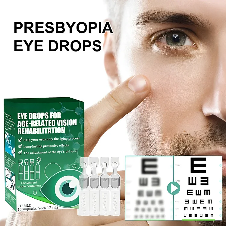 AnnieCare® Presbyopia Eye Drops ✅TGA Certified, 👨⚕️Improves Vision, 🔥Last Day 70% OFF 🍀