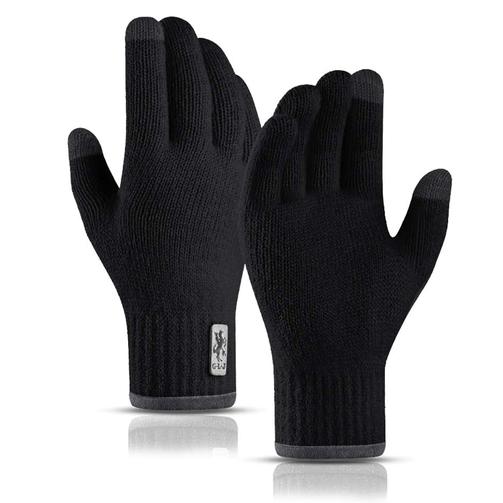 Touchscreen Winter Warm Men Knitted Gloves Outdoor Full Finger Mittens, Blue, 501 Original
Touchscreen Winter Warm Men Knitted Gloves Outdoor Full Finger Mittens, Blue, 501 Original
