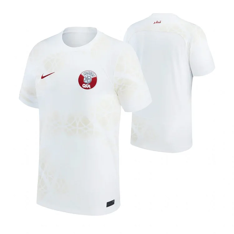 Qatar Away Shirt Kit World Cup 2022 - White