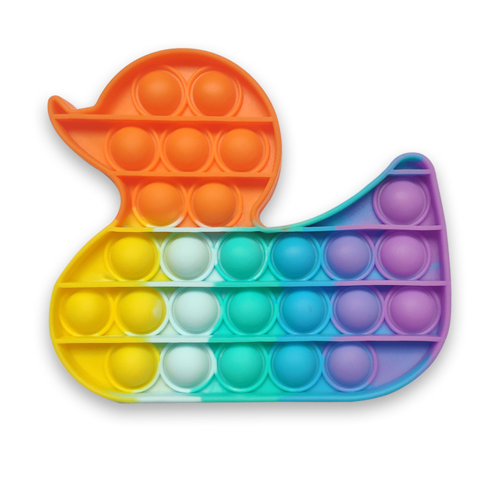 Push Bubble Fidget Toys Cartoon Duck Stress Relieve Squeezing Toy Rainbow, 501 Original
Push Bubble Fidget Toys Cartoon Duck Stress Relieve Squeezing Toy Rainbow, 501 Original