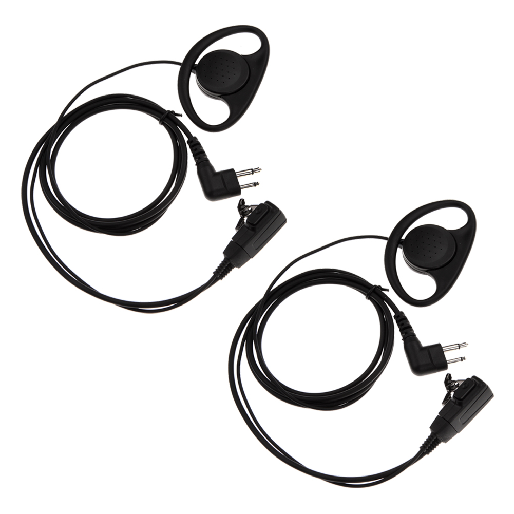 2Pcs 2-pin D Shape Earpiece Headset PTT Mic for Motorola GP88 CT150 Radio, 501 Original
2Pcs 2-pin D Shape Earpiece Headset PTT Mic for Motorola GP88 CT150 Radio, 501 Original